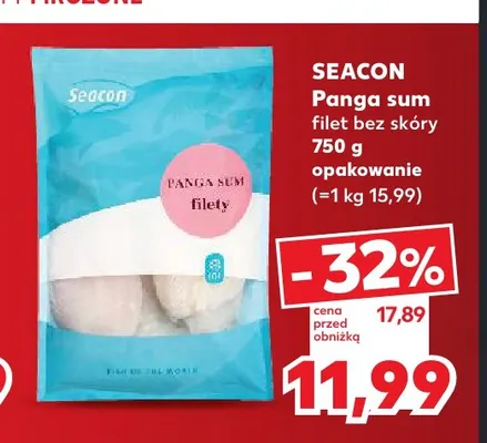 Panga sum filet bez skóry Seacon promocja w Kaufland