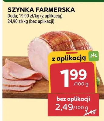 Szynka farmerska promocja w Stokrotka