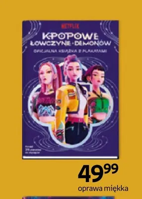 Książka K-Popowe Łowczynie Demonów Oficjalna Książka z Plakatami promocja w Empik