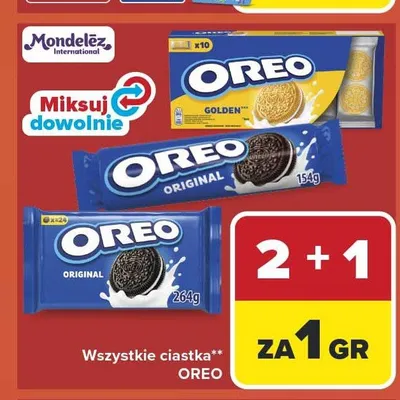 Ciastka OREO Original promocja w Carrefour