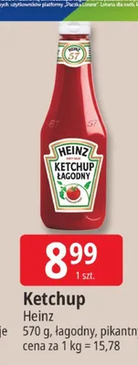 Ketchup Heinz promocja w Leclerc