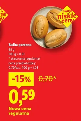 Bułka pszenna promocja w Lidl