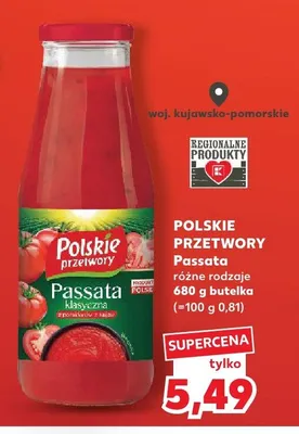 Passata Polskie Przetwory promocja w Kaufland