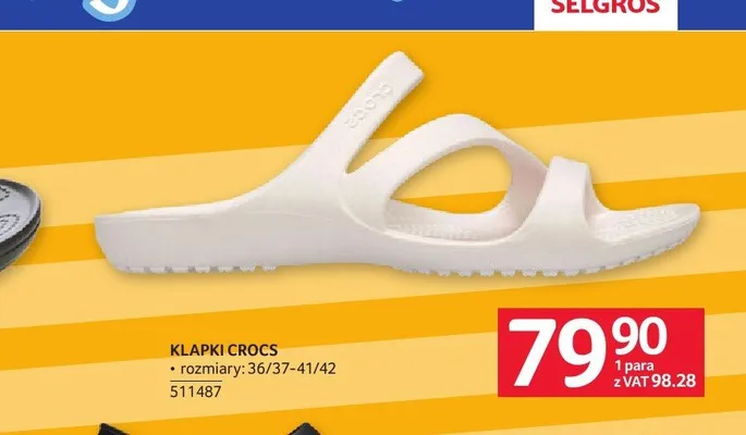 Klapki Crocs promocja w Selgros