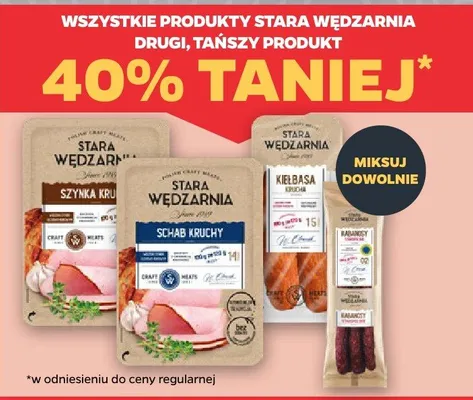 Produkty Stara Wędzarnia promocja w Netto
