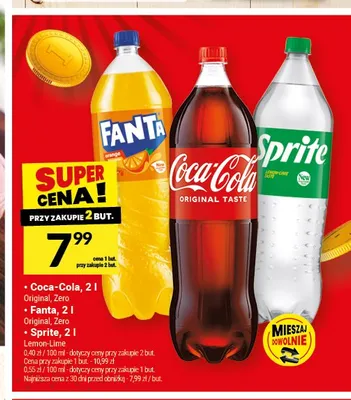 Napój gazowany Coca-Cola Original promocja w Twój Market