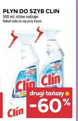 Płyn do szyb Clin Lemon promocja w Stokrotka