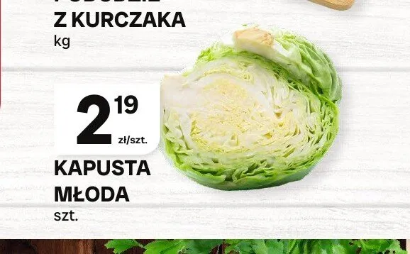 Kapusta młoda promocja w Chorten