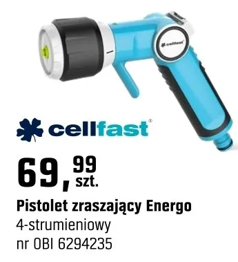 Pistolet zraszający Energo 4-strumieniowy promocja w OBI