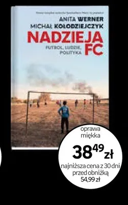 Książka Nadzieja FC oprawa miękka promocja w Empik