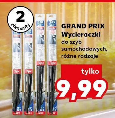 Wycieraczki do szyb samochodowych promocja w Kaufland