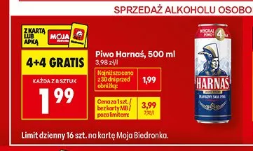 Piwo Harnaś promocja