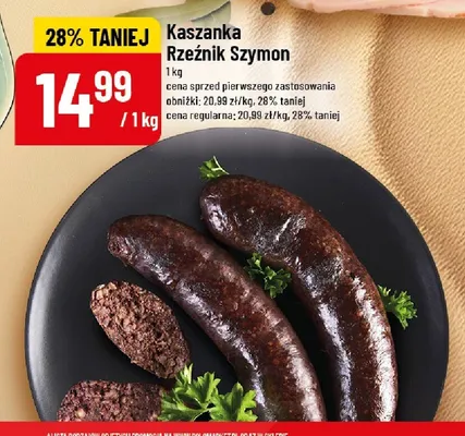 Kaszanka Rzeźnik Szymon promocja w POLOmarket