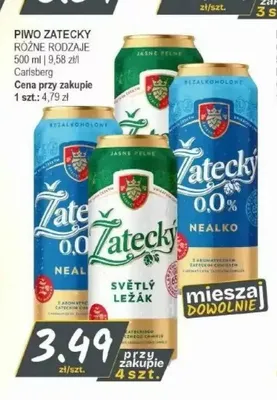 Piwo Žatecký Světlý Ležák promocja w Słoneczko