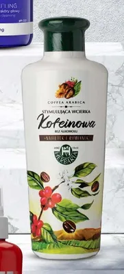 Wcierka kofeinowa bez alkoholu wanilia i rumianka promocja w Hebe