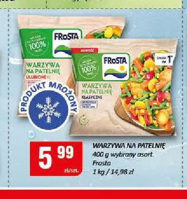 Warzywa na patelnię klasyczne Frosta promocja w Chorten