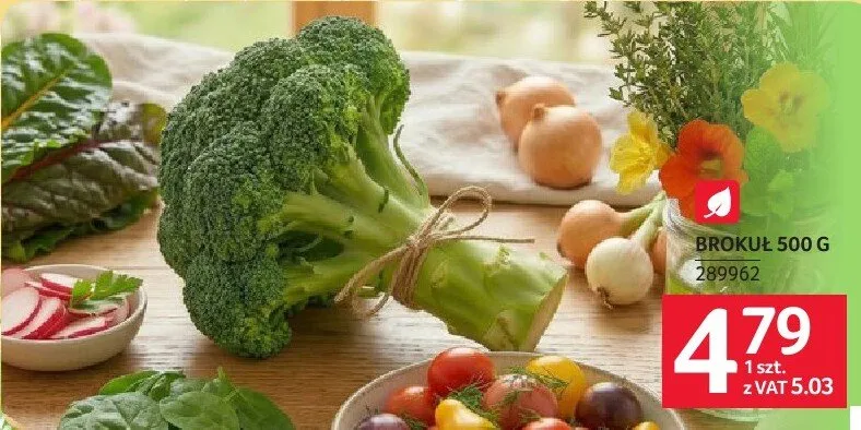 Brokuł 500 g promocja w Selgros