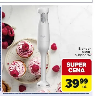 Blender SIMPL SHB300-24 promocja w Carrefour