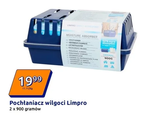 Pochłaniacz wilgoci Limpro promocja w Action