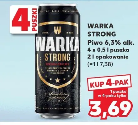 Piwo promocja w Kaufland
