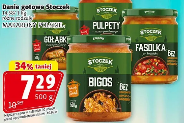 Danie gotowe Stoczek promocja w Prim Market