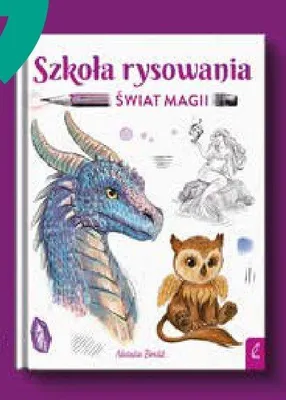 Książka Szkoła rysowania Świat Magii Natalia Berlik promocja w Empik