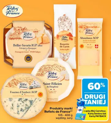 Produkty marki Reflets de France promocja w Carrefour