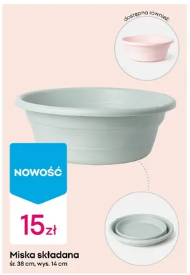 Miska składana promocja w Pepco