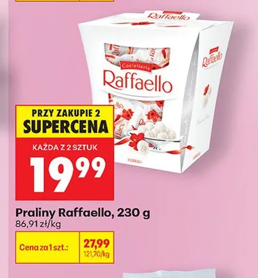 Praliny Raffaello promocja w Biedronka