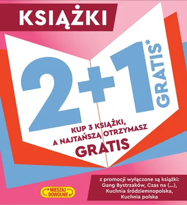 Książki promocja w Biedronka