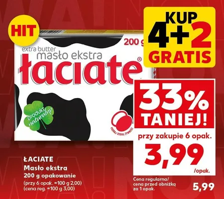 Masło ekstra promocja w Kaufland