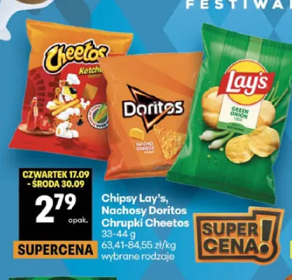 Chipsy Lay's Green Onion promocja w Delikatesy Centrum