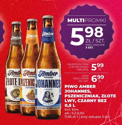 Piwo Amber Złote Lwy promocja w Duży Ben