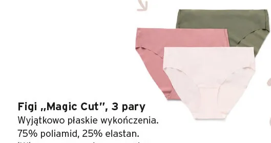 Figi Magic Cut 3-pak promocja w Tchibo