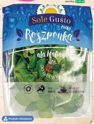 Roszponka Sole Gusto promocja w Dino