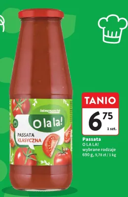 Passata klasyczna wybrane rodzaje promocja w Intermarche