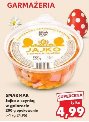 Jajko z szynką na galarecie promocja w Kaufland