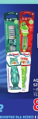 Szczoteczka do zębów dla dzieci Aquafresh Little Teeth promocja w Selgros