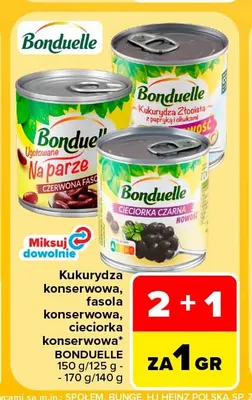 Ciecierzyca konserwowa Bonduelle promocja w Carrefour