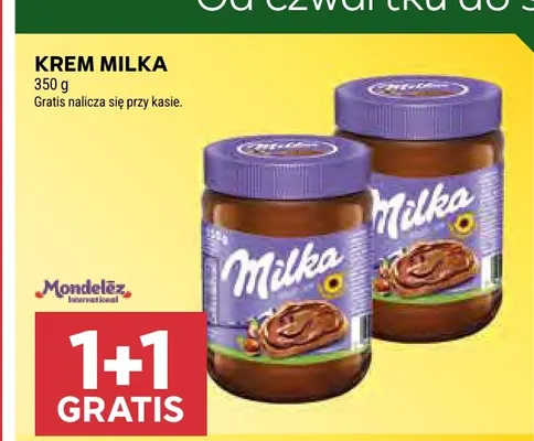 Krem Milka promocja w Stokrotka