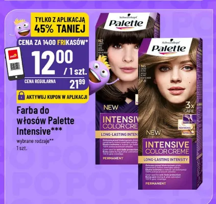 Farba do włosów Palette Intensive Color Creme Schwarzkopf promocja w POLOmarket