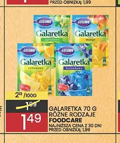 Galaretka Gellwe promocja w Wafelek