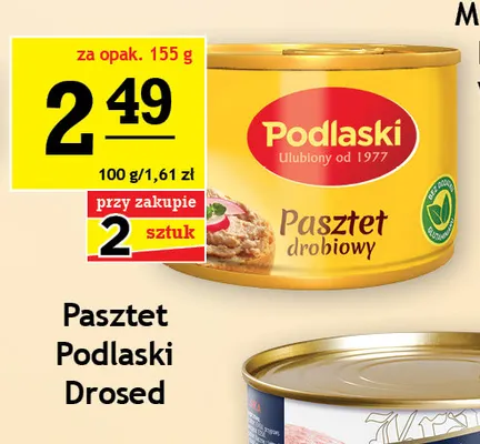 Pasztet Podlaski Drosed promocja w Gram Market