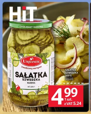 Sałatka szwedzka Urbanek promocja w Selgros
