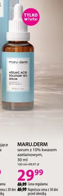 Serum z 10% kwasem azelainowym promocja w Hebe