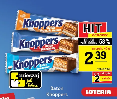 Baton Knoppers Orzechowy promocja w Gram Market