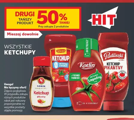 Ketchup łagodny Kotlin promocja w Kaufland