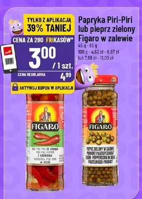 Papryka Piri-Piri lub pieprz zielony Figaro w zalewie promocja w POLOmarket