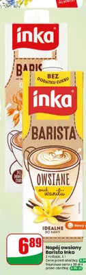Napój owsiany Barista Inka promocja w Dino