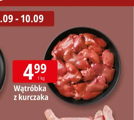 Wątróbka z kurczaka promocja w Leclerc
